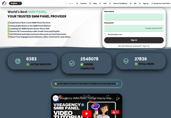 Viieagency Screenshot